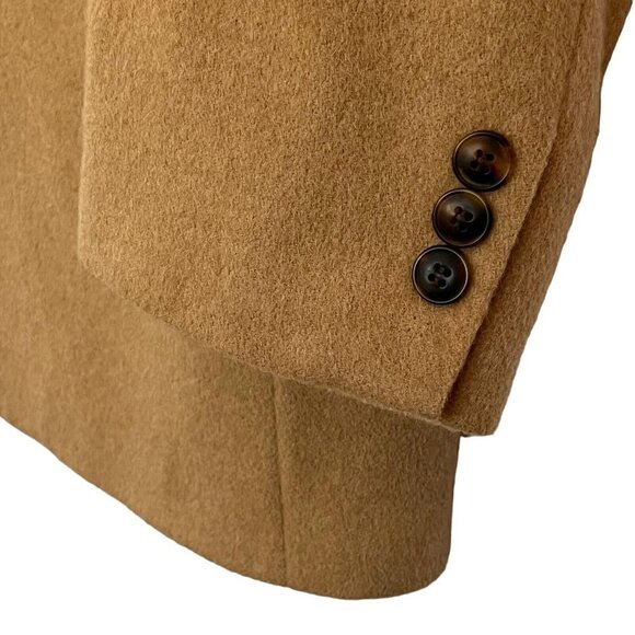 Gary Hulse Men 100% Camel Hair Size 44 ? Blazer Sport Coat Tan Vintage Classic - Picture 10 of 16